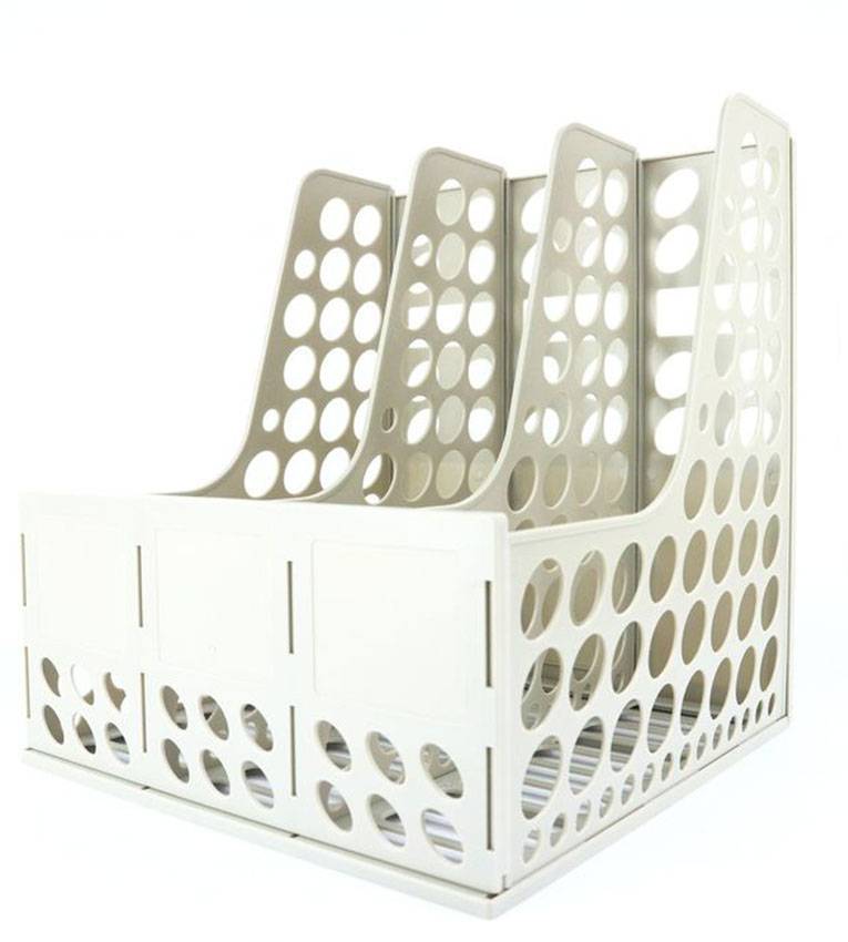 Deli Porte dossier de bureau en plastique Triple support